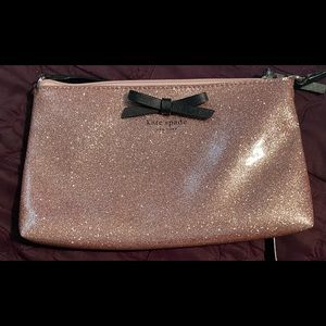 Kate Spade Mavis Street Amy Glitter Crossbody - Rose Gold